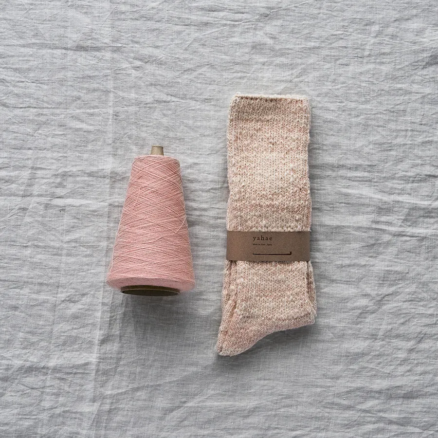 7-5000 "GARABOU" ORGANIC COTTON SLIPPER SOCKS