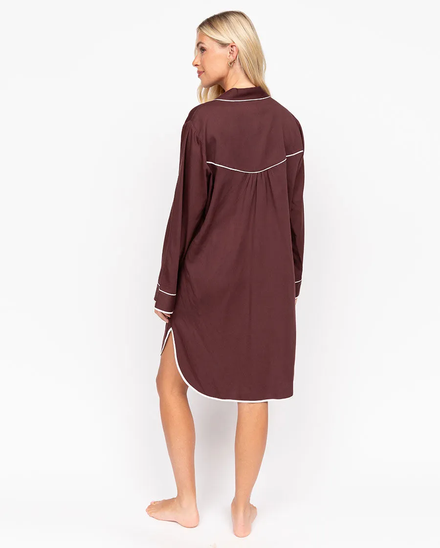 Battersea Chocolate Nightshirt