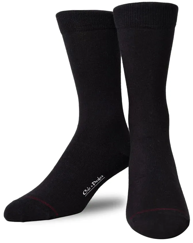 Cole & Parker Black Classic Sock