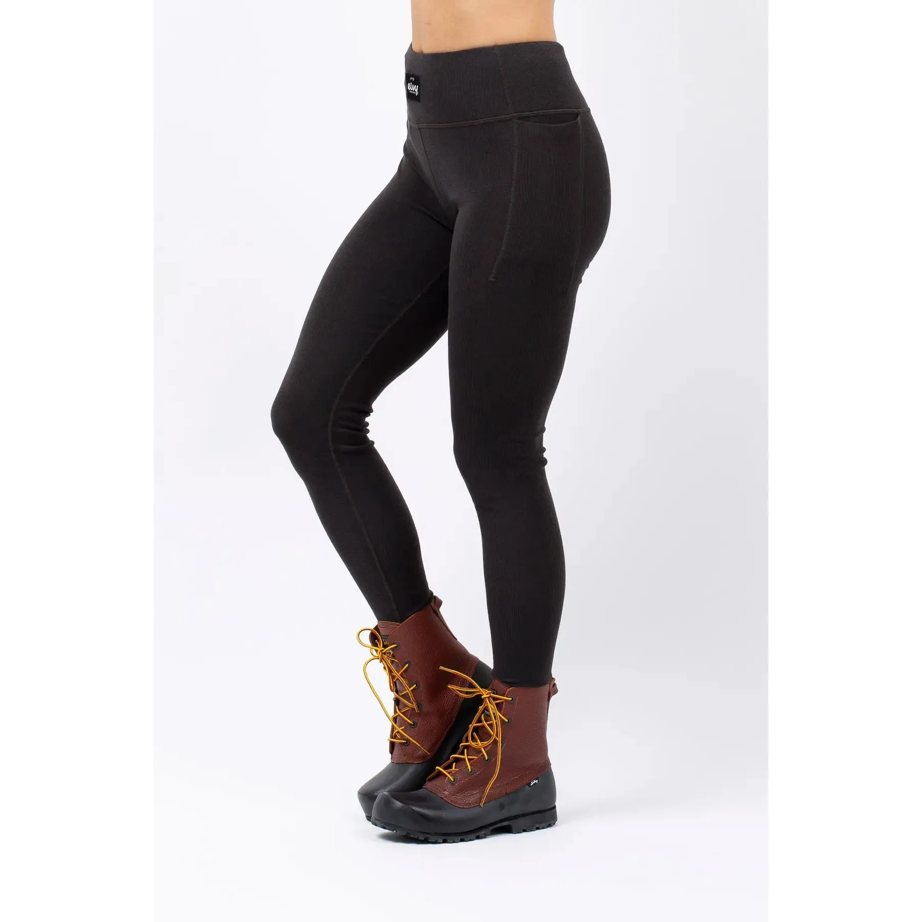 Eivy Pocket Wool Rib Tights