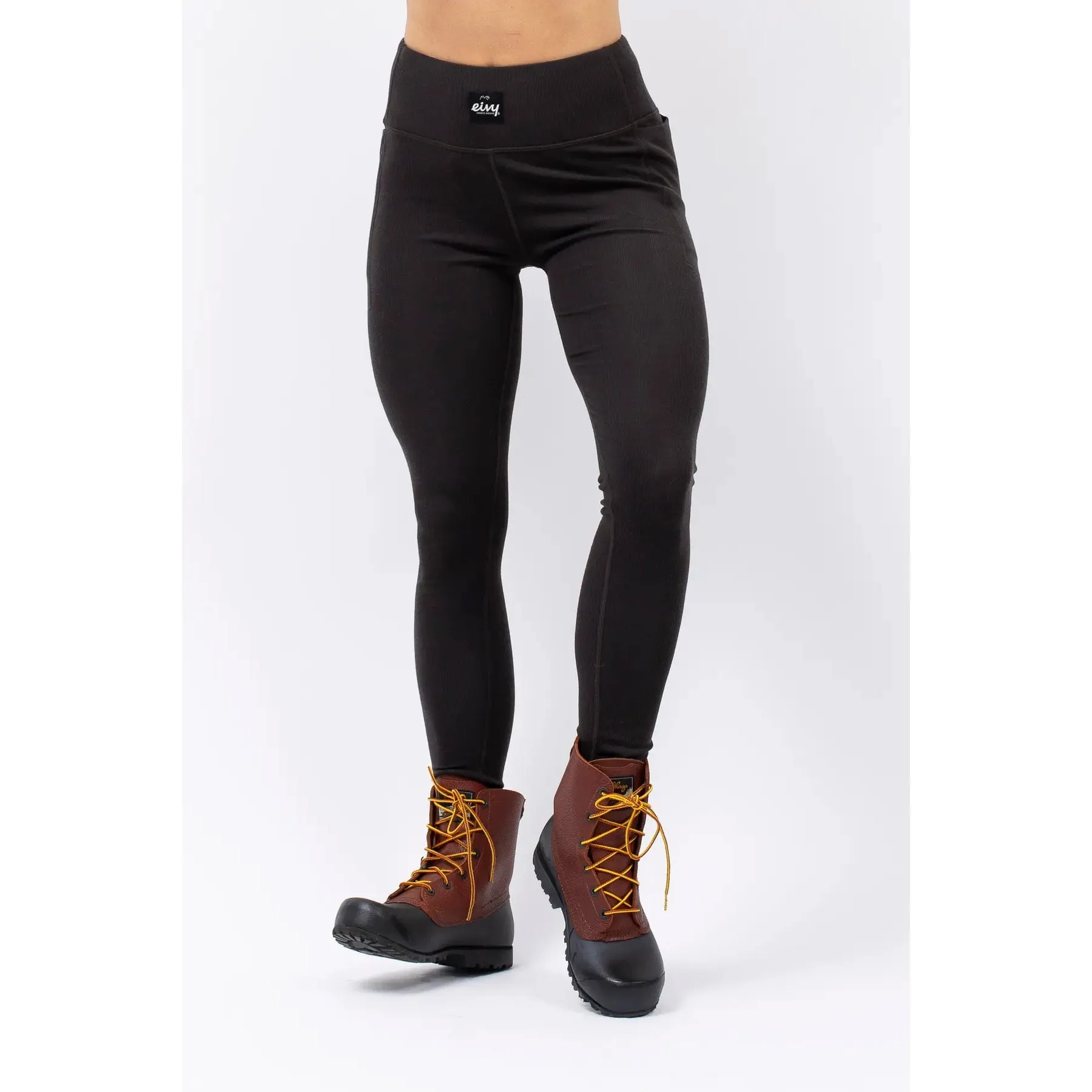 Eivy Pocket Wool Rib Tights