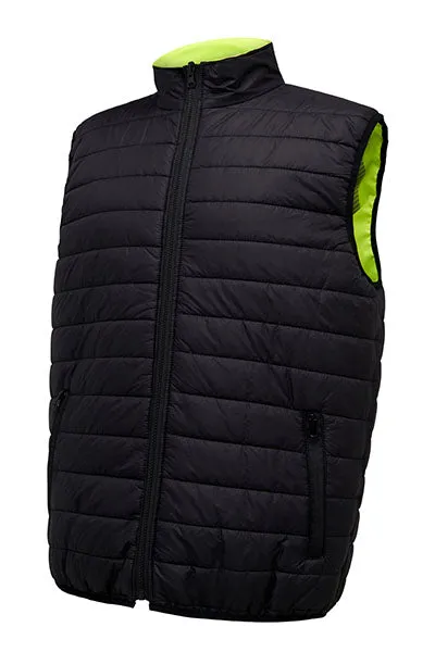 Hard Yakka | Day/Night Reversible Puffer Vest | N7VU02