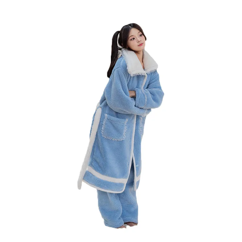 Kawaii Sanrio Series Plush Long Pajamas