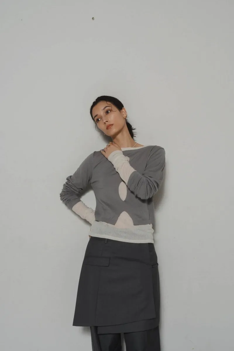 layered color tops/3color