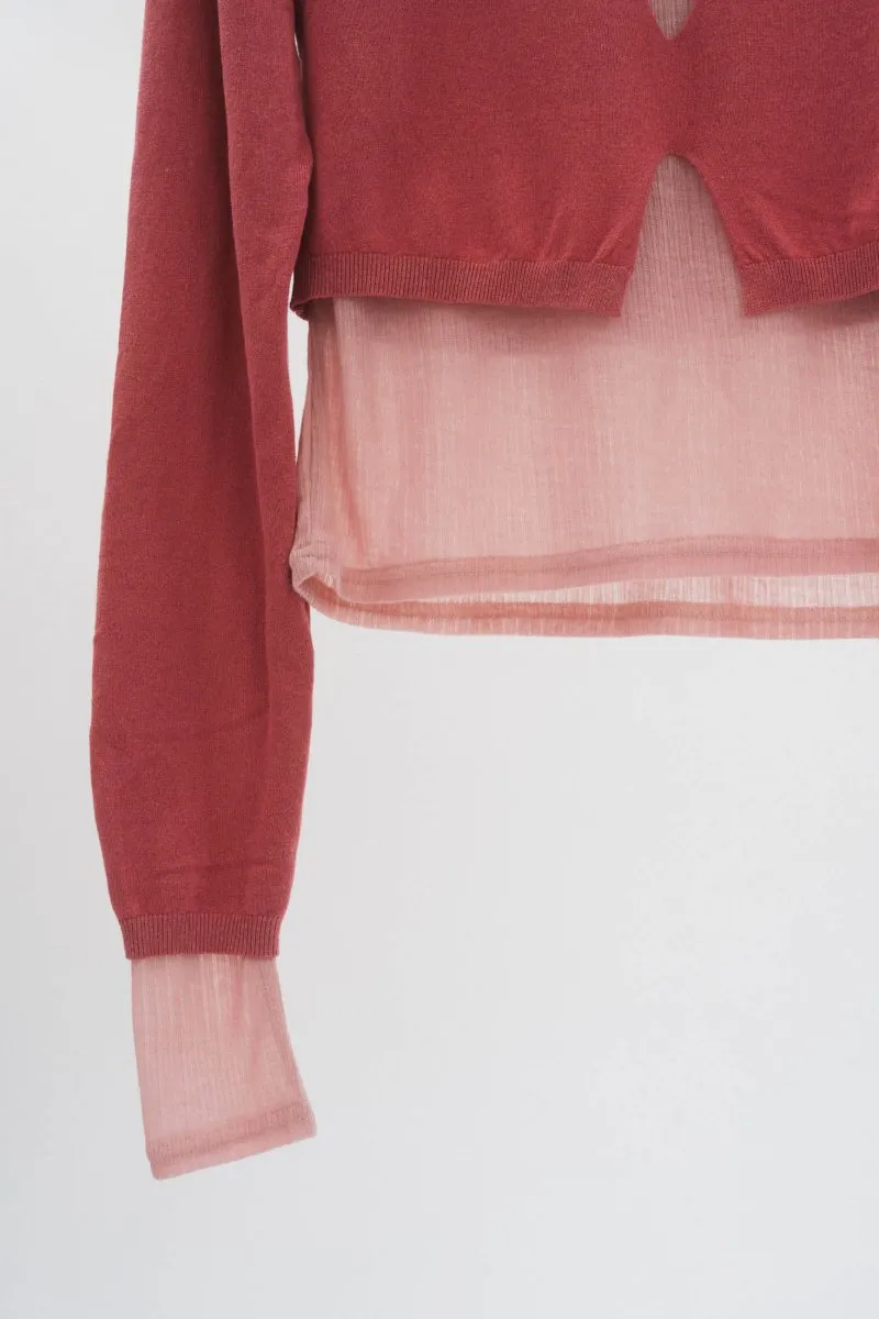 layered color tops/3color