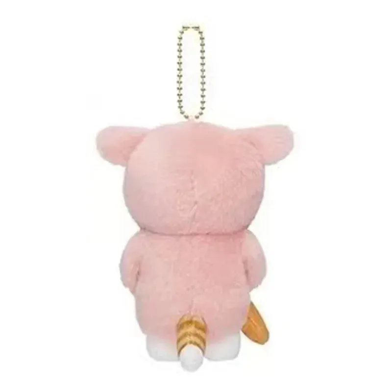 Mofusand Kawaii Cute Cartoon Pajamas Shark Cat Plushie Keychain Pendant