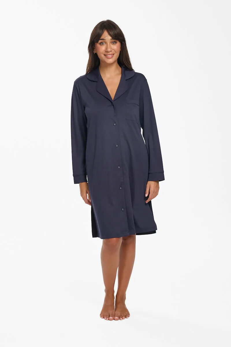 New Supima Cotton Nightie Navy