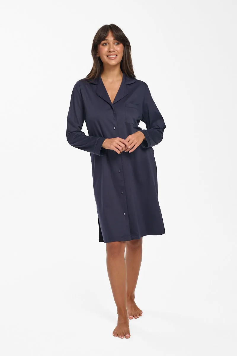 New Supima Cotton Nightie Navy