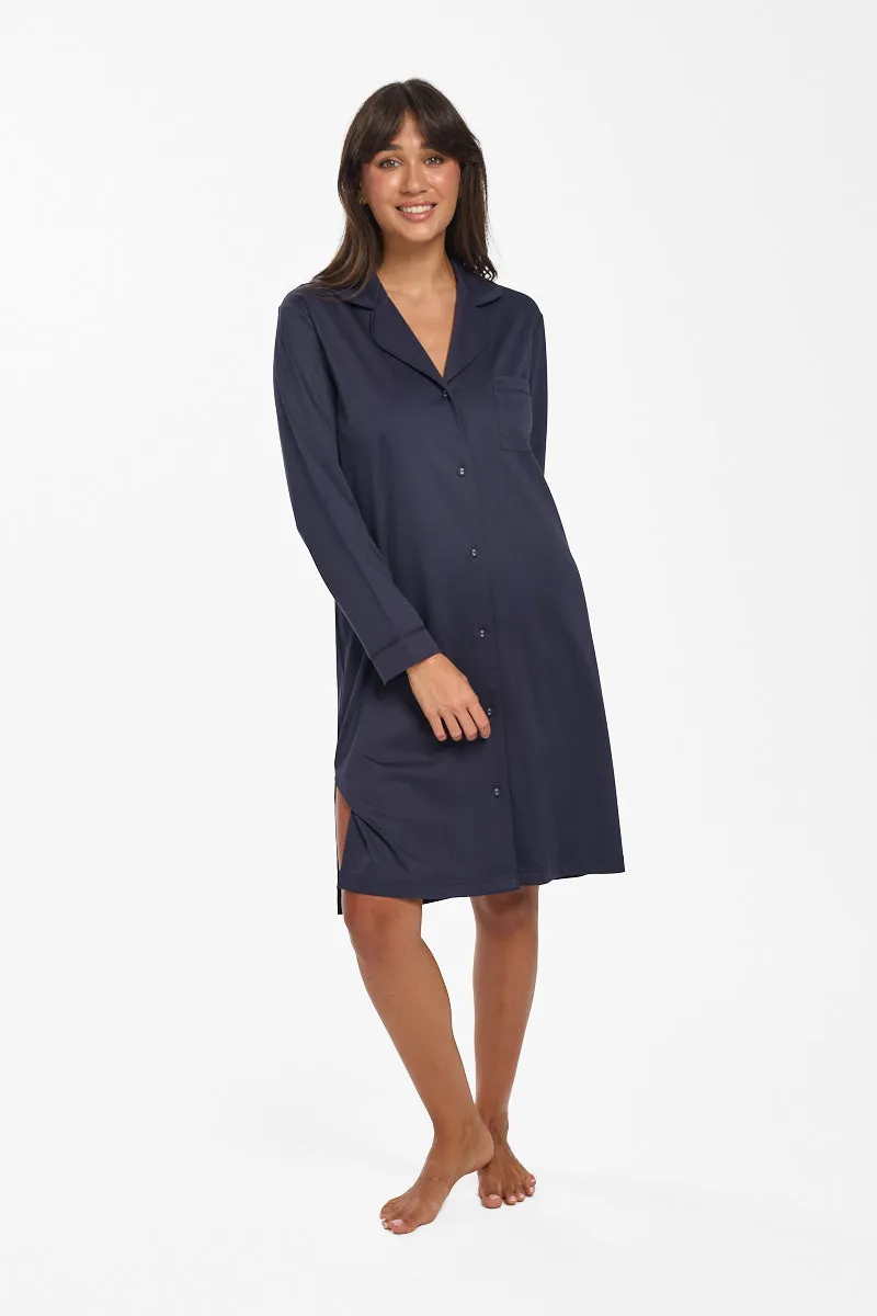 New Supima Cotton Nightie Navy