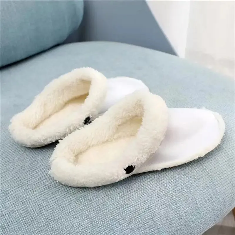 Plush Covers for Crocs Winter Slippers – Detachable Velvet Lining, Fluffy Warmth, and Soft Cotton Comfort for Chilly Days