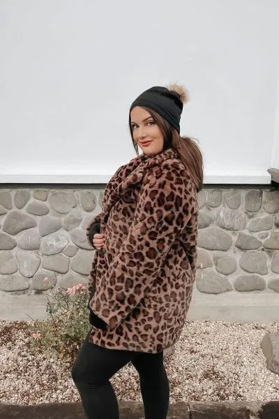 POM POM DETACHABLE FOR 100% MERINO BEANIE TAN & BLACK