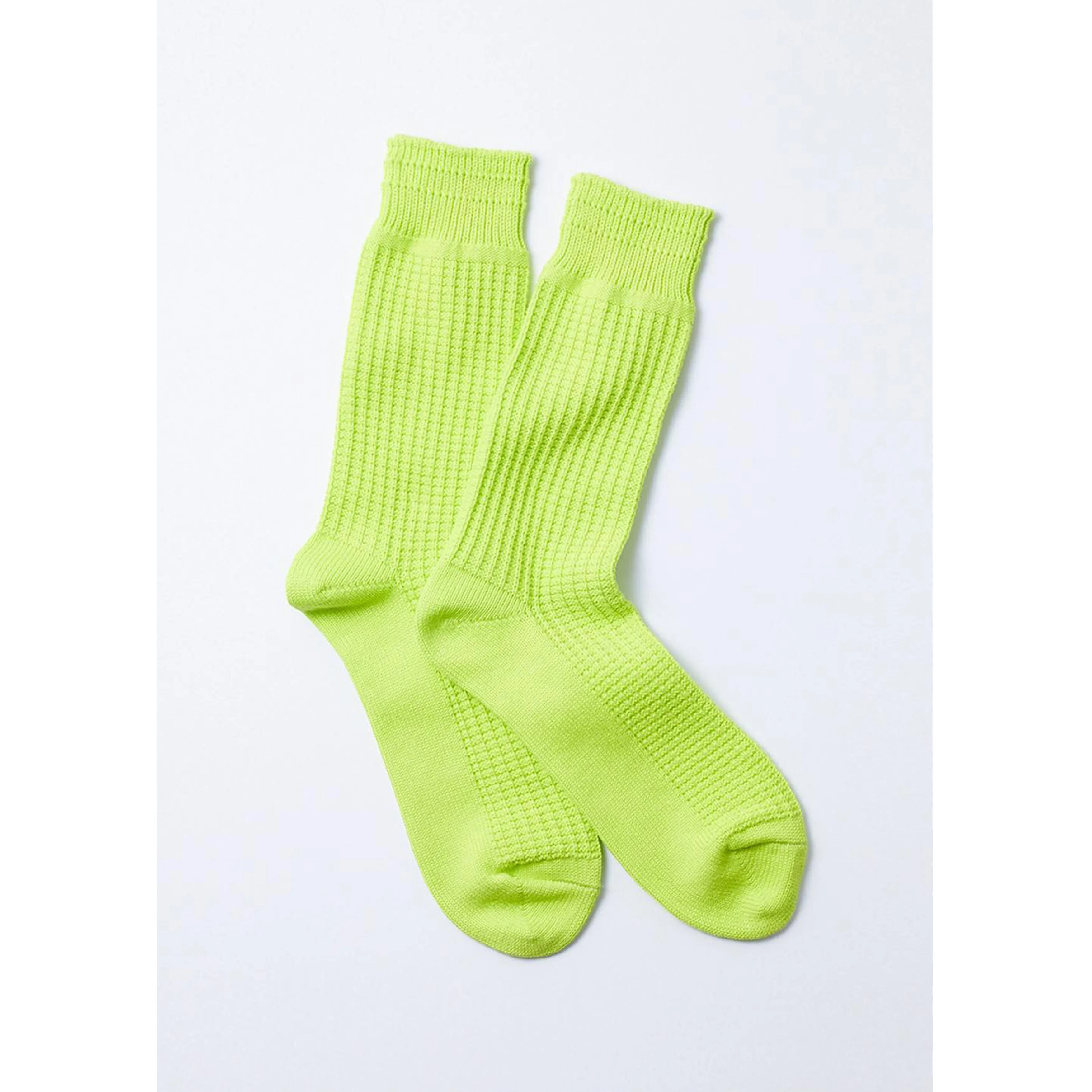 R1110 COTTON WAFFLE CREW SOCKS
