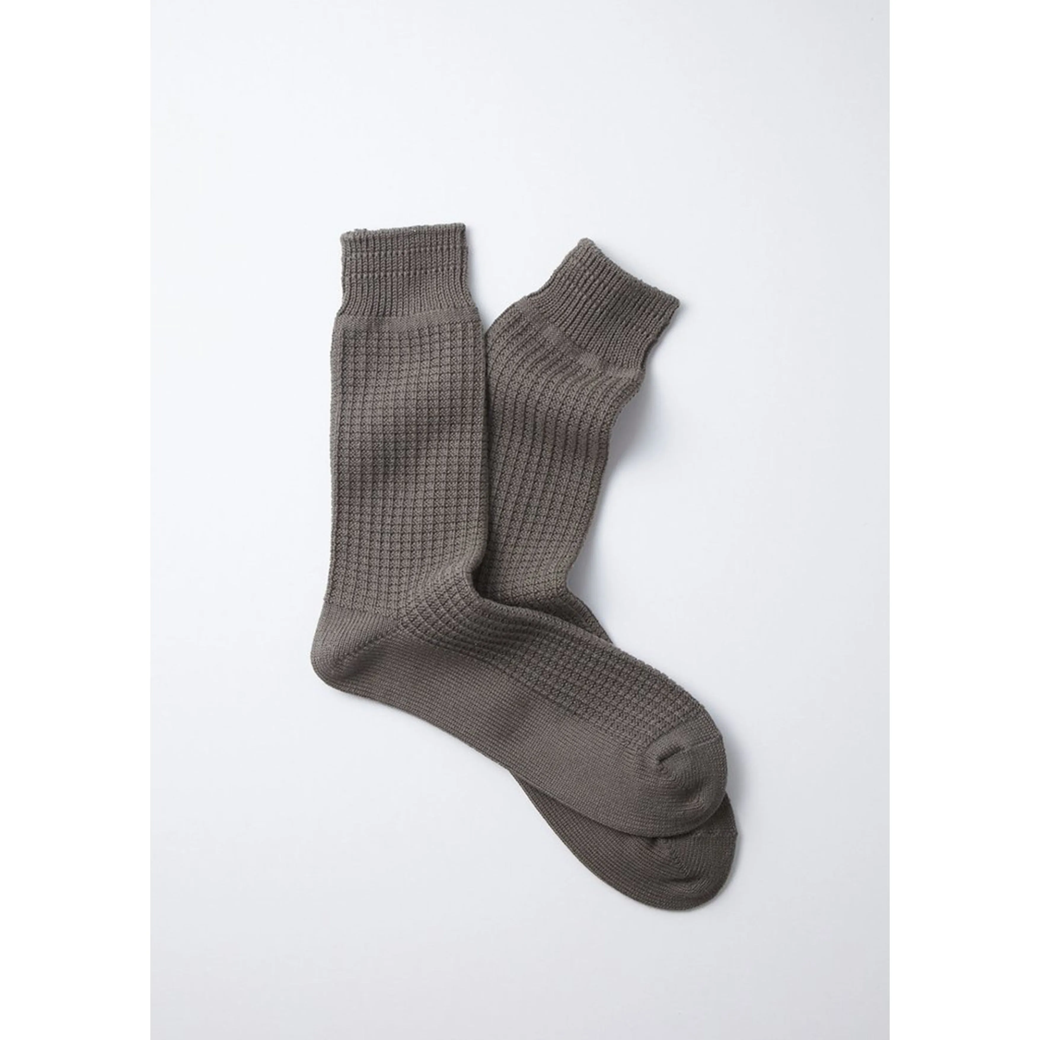 R1110 COTTON WAFFLE CREW SOCKS