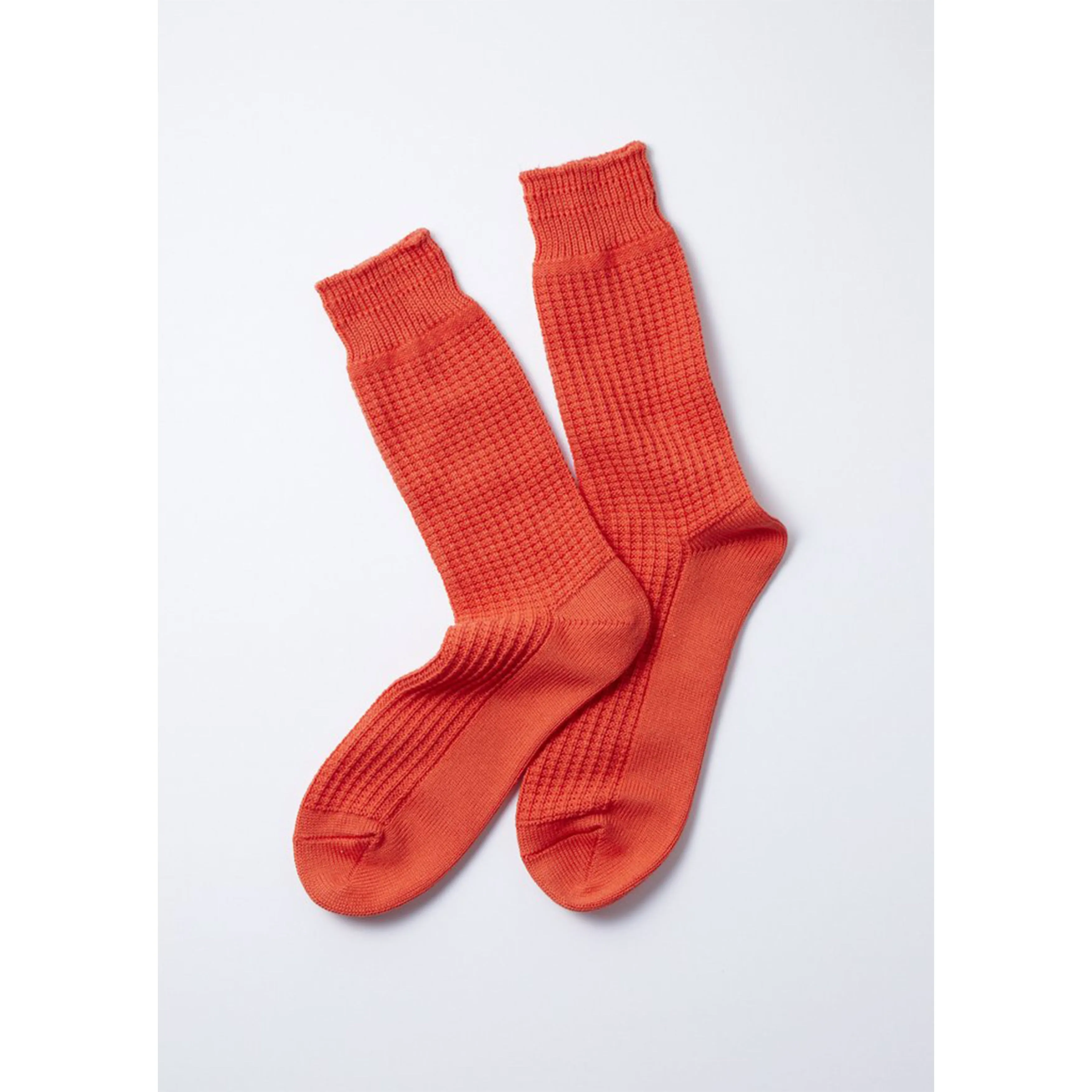 R1110 COTTON WAFFLE CREW SOCKS