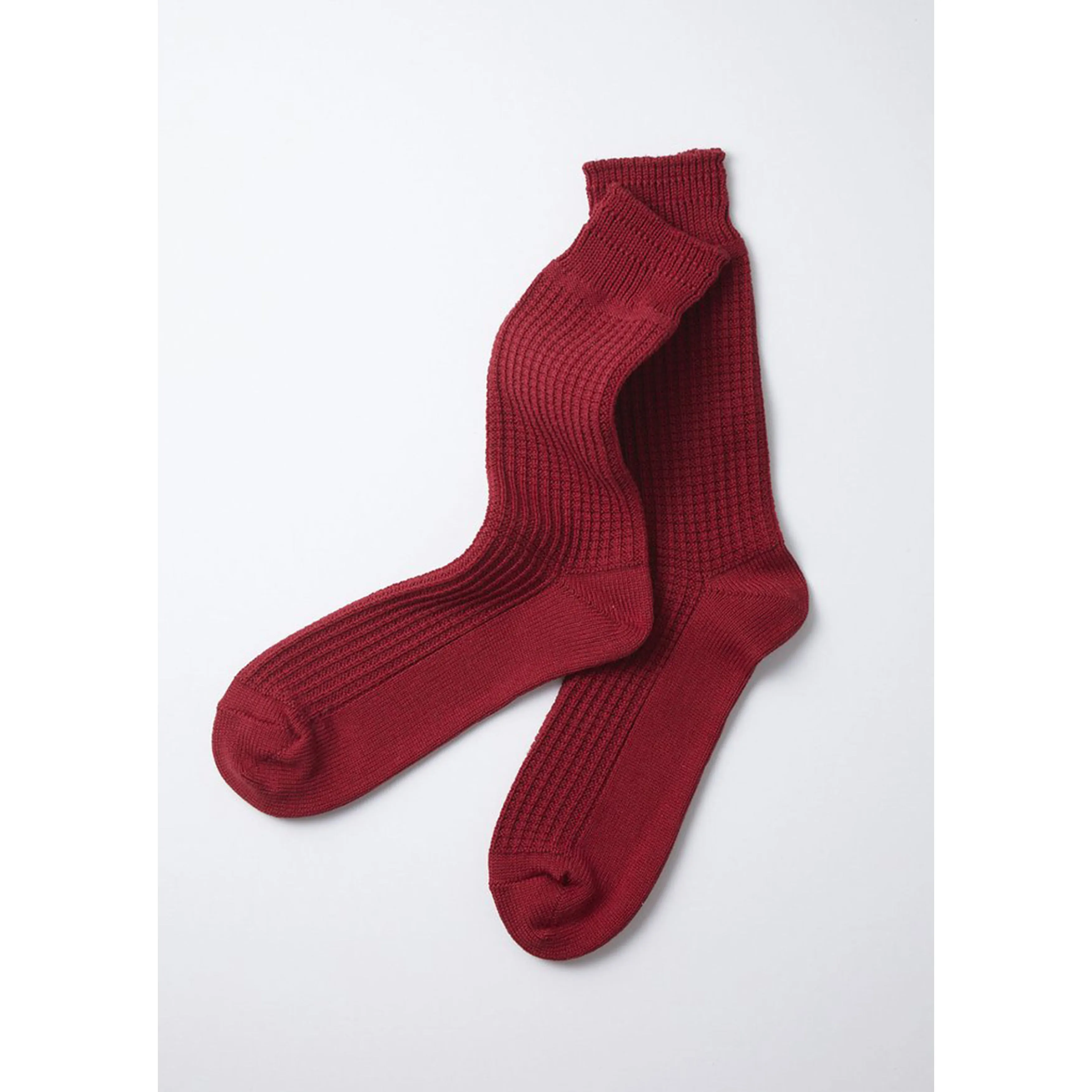R1110 COTTON WAFFLE CREW SOCKS