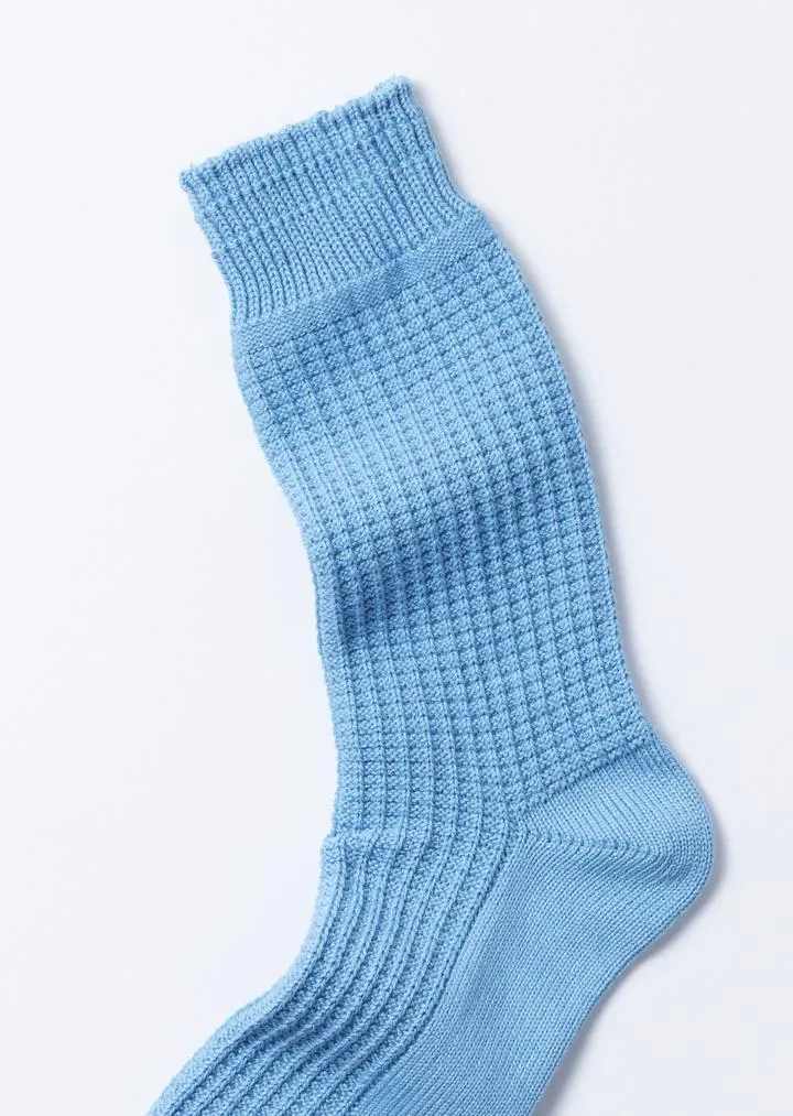 R1110 COTTON WAFFLE CREW SOCKS