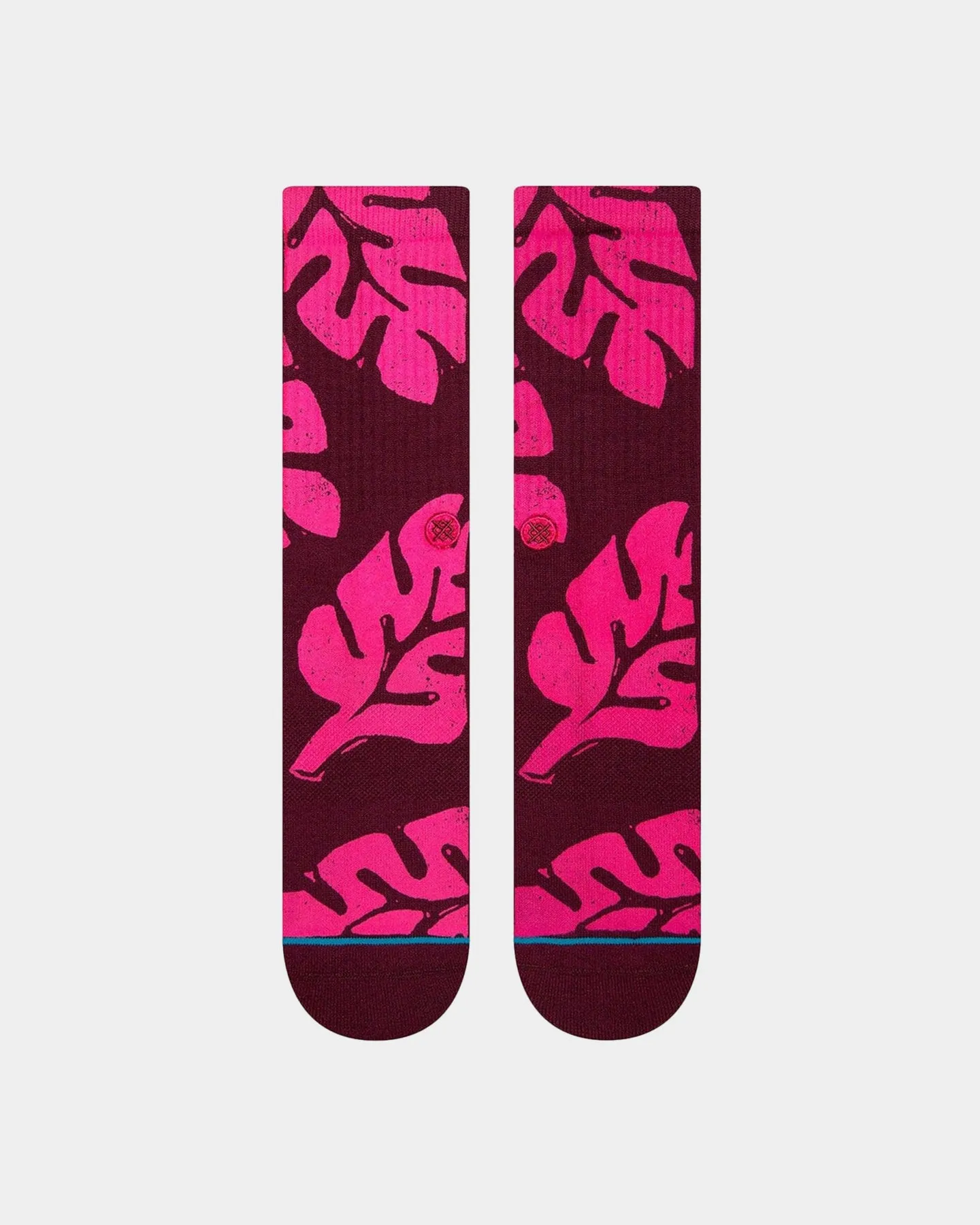 Stance Plantastic Socks Burgundy