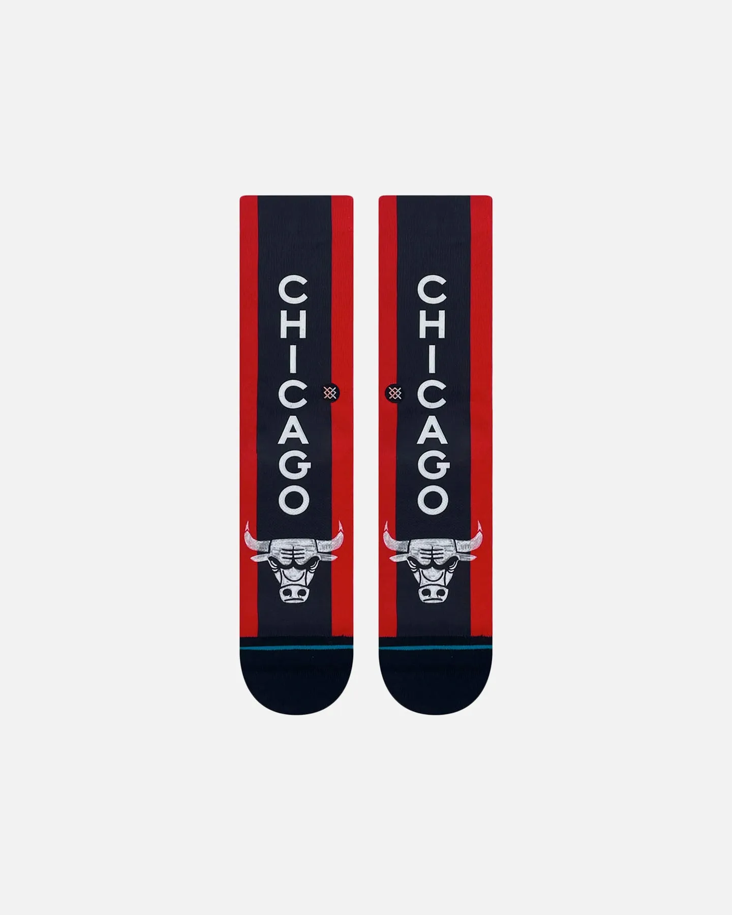 Stance X NBA Chicago Bulls Crewcut Socks Multi