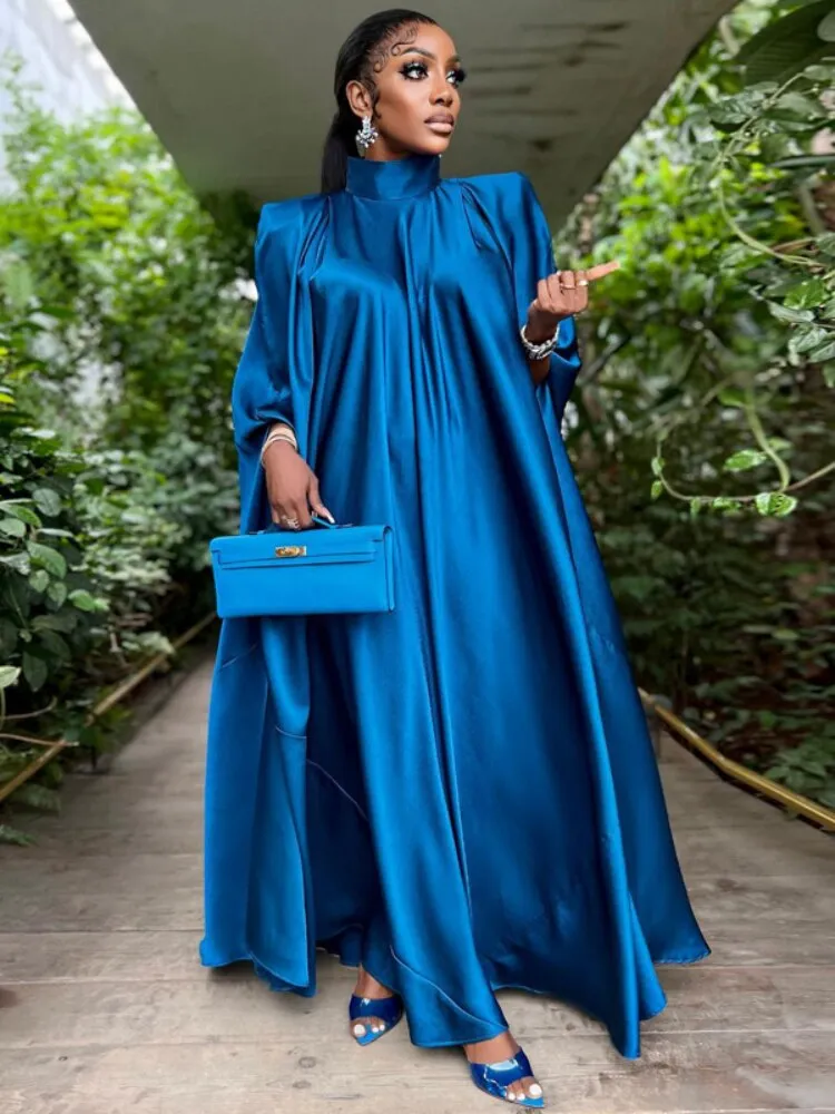 Women Oversized Dresses Batwing Sleeve Loose