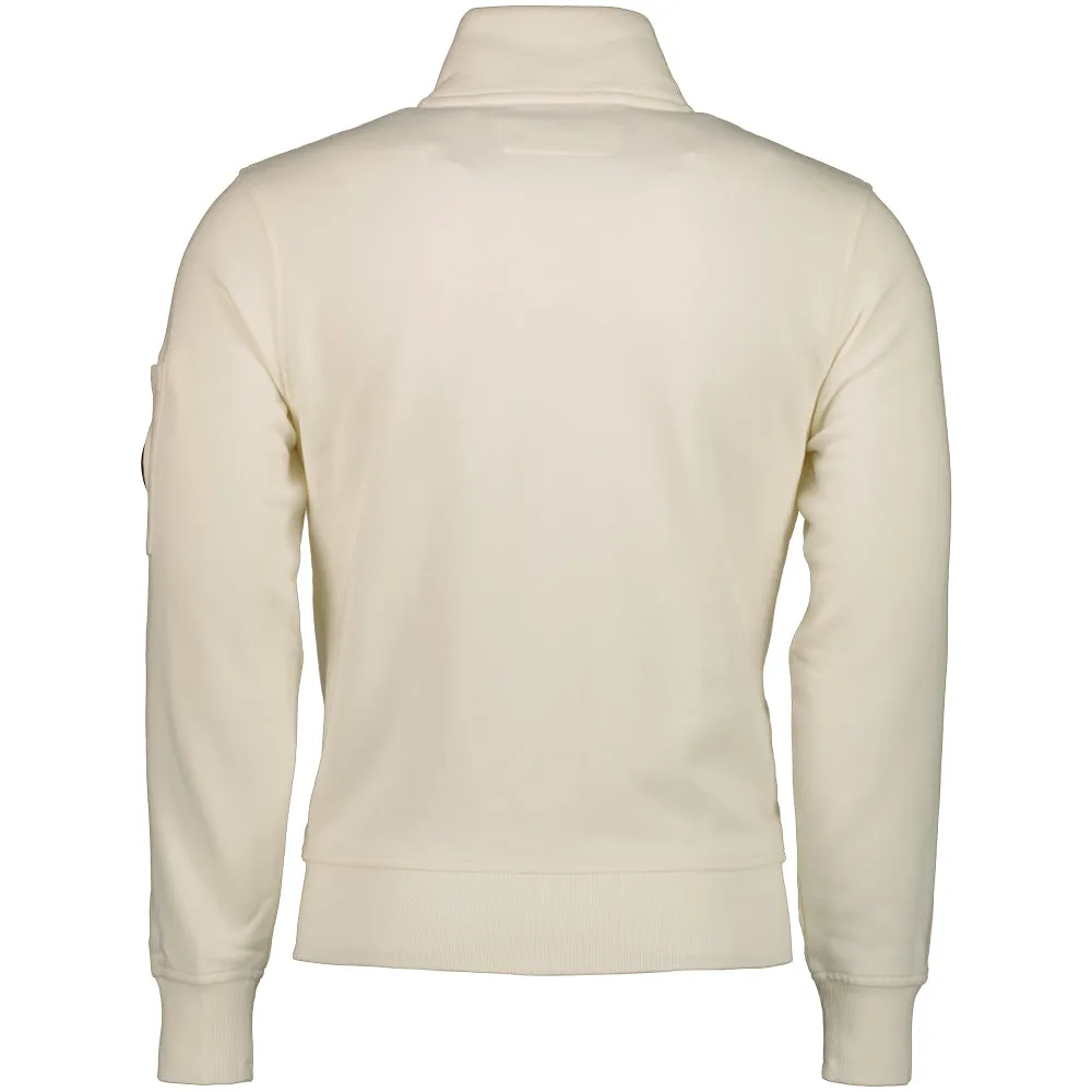 Zipped Fleece Lens Sweatshirt
